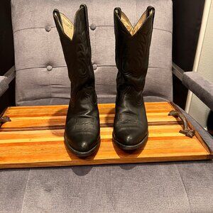 Durango Men's 8.5M Black Cowboy Boots